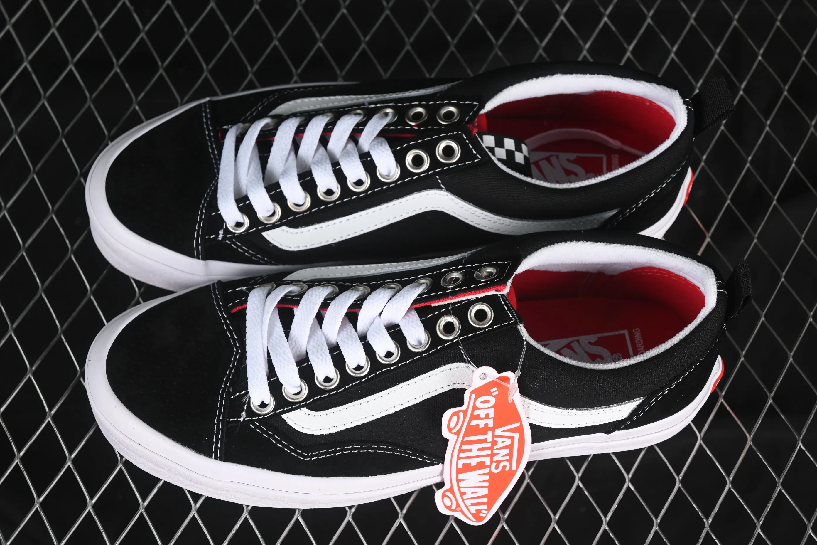 All categories Vans Vans series Vans Low Vans low-top Vans Old Skool Pro Vans official black and white comfortable and versatile casual skate shoes VN0A45JB3K1